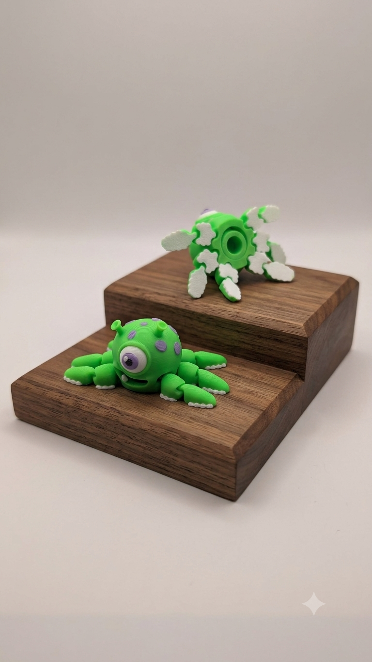 Alien pencil topper
